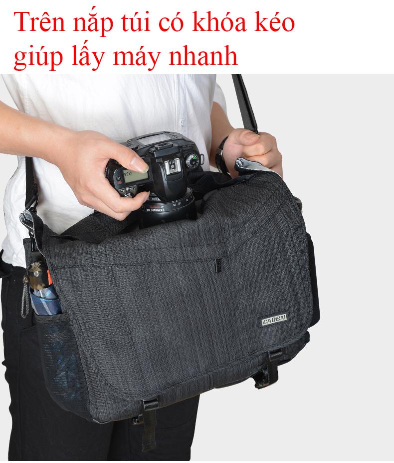 [HCM]Túi máy ảnh Caden K11 size lớn XL