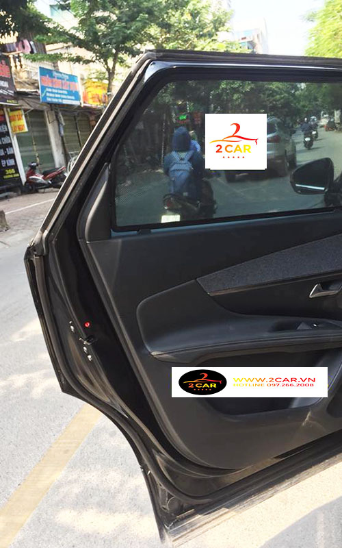 Rèm che nắng nam châm xe peugoet 5008 chuẩn form se khít