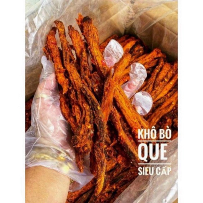KHÔ BÒ QUE LOẠI 1 Siêu ngon- ship hỏa tốc