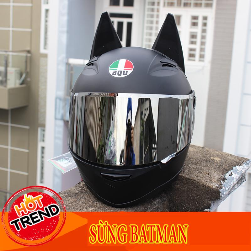 Sừng gắn fullface - sừng batman