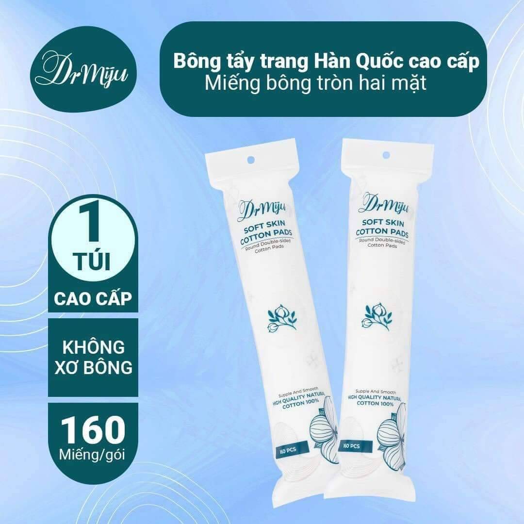 Bông Tẩy Trang Miju Cotton 150 miếng