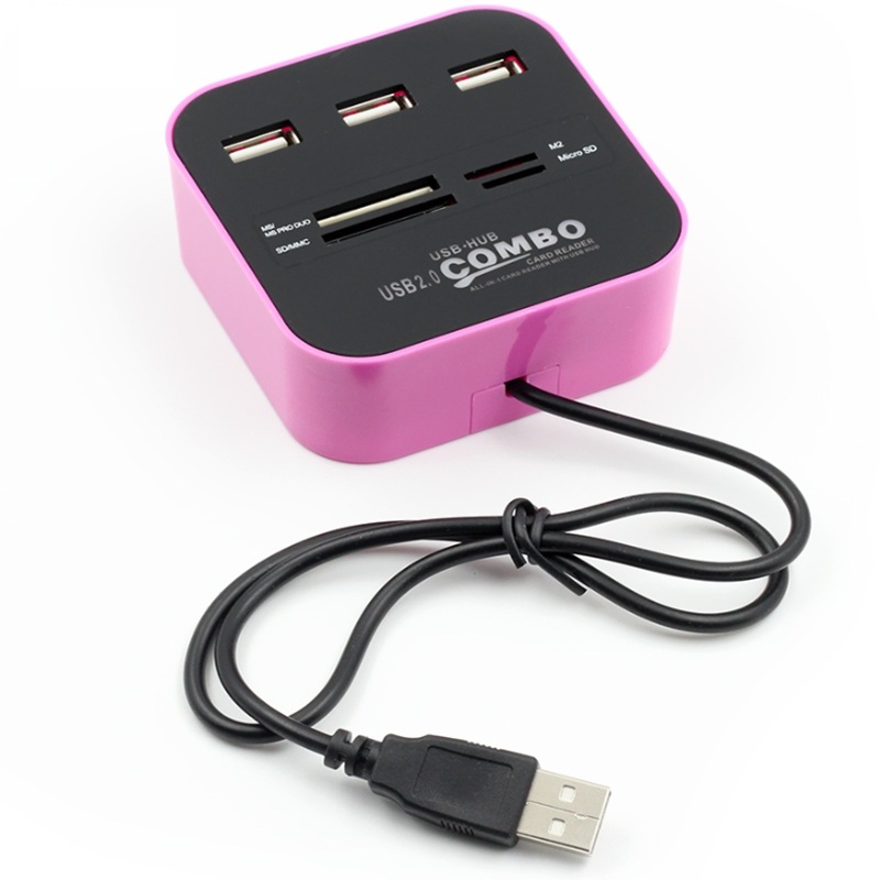 High Quality Multi-Function USB Hub for Reading Memory Cards