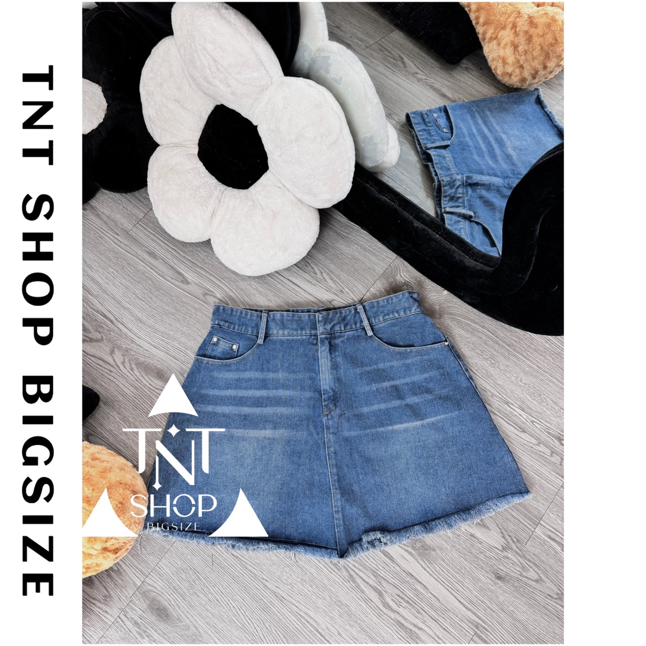 CHÂN VÁY JEAN TUA RUA [TNT SHOP BIGSIZE 60KG 90KG]