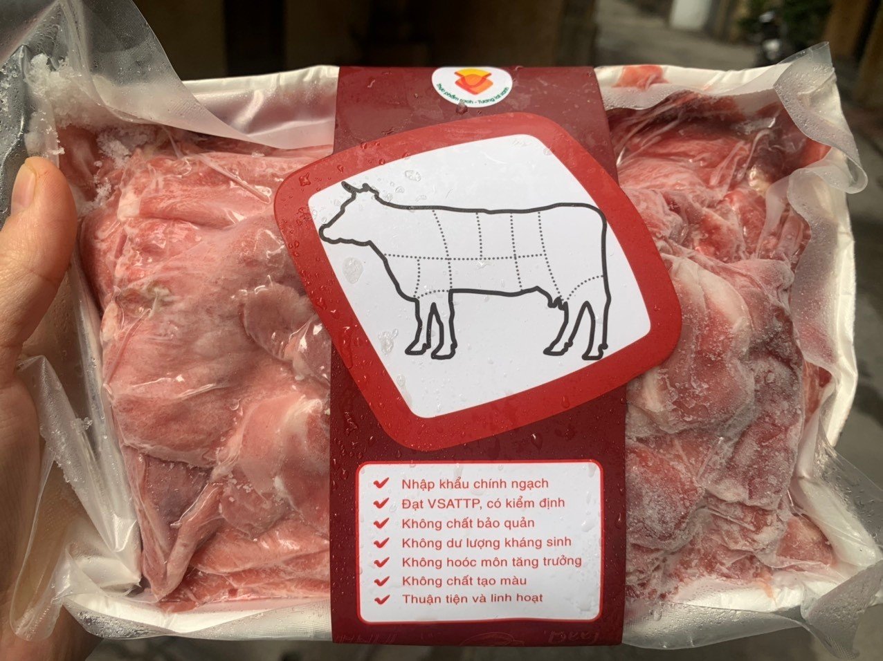 Bắp bò thái sẵn 500g (Hỏa tốc 1-3h)