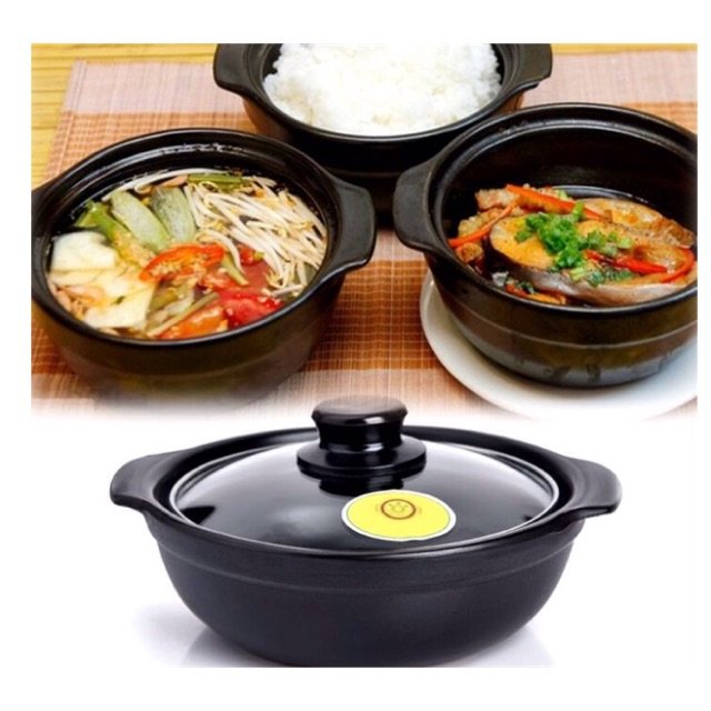 Nồi đất 6 inch ( đường kinh 16cm ) dày dặn