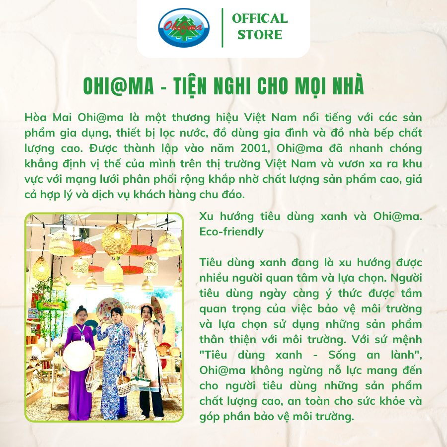 Dĩa Tròn Gỗ Dừa Ohiama Round Coconut Wood Plate - Đồ Dùng Bàn Ăn Nhà Bếp, Trang Trí Đồ Thủ Công, Tết
