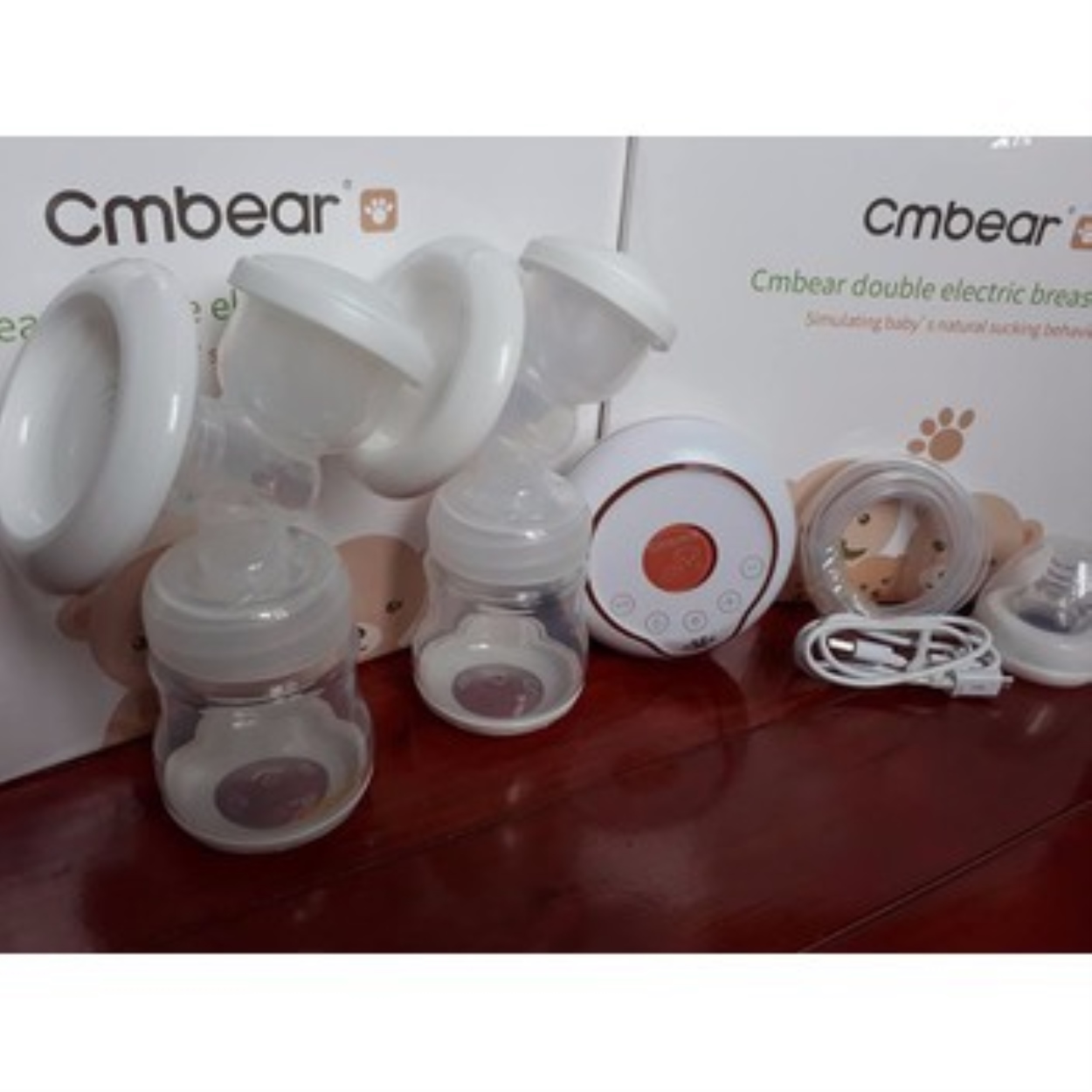 Thân máy hút sữa điện đôi Cmbear
