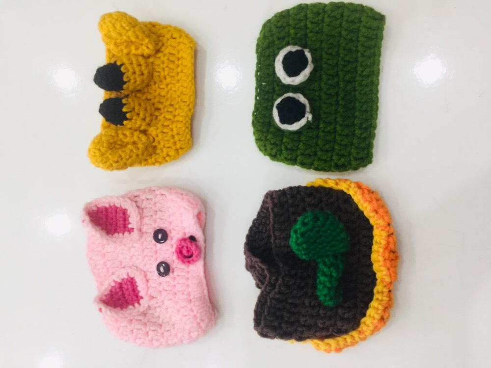 [ phụ kiện ] Mũ len đan tay Handmade cho thú cưng