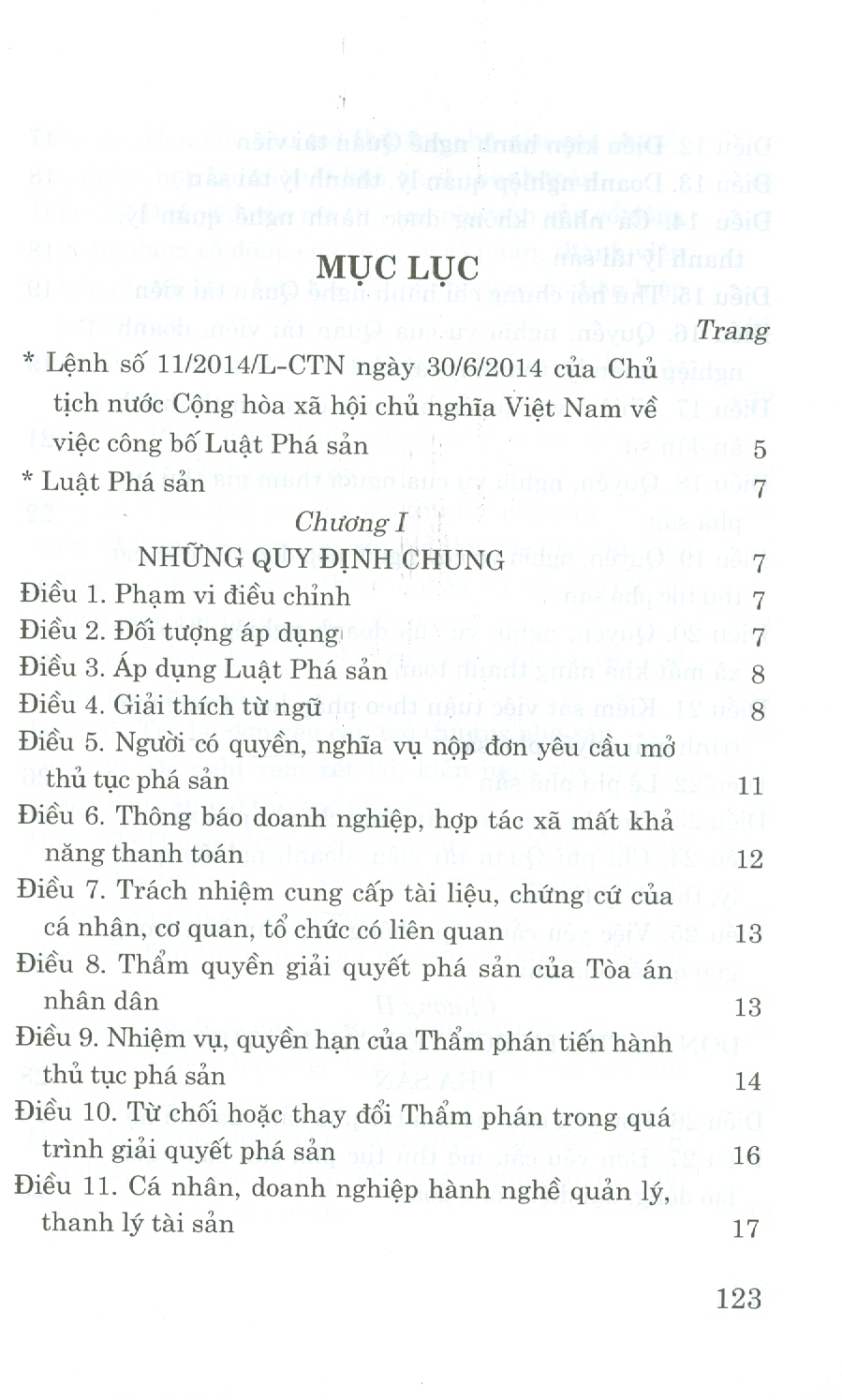 Luật Phá Sản (Hiện Hành)