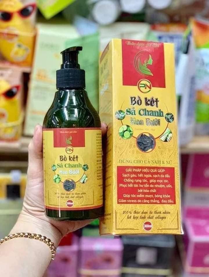 Combo 2 chai Dầu Gội Bồ Kết Sả Chanh
