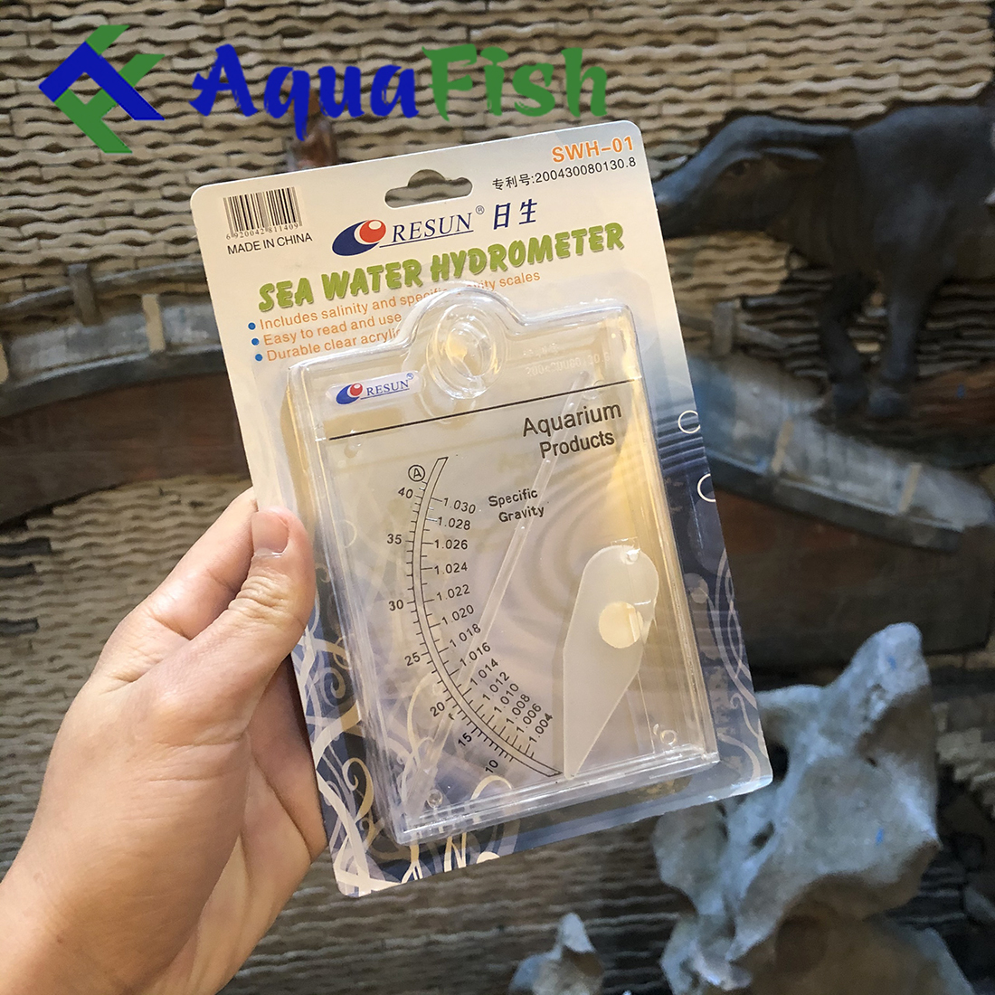 Thước Đo Độ Mặn Nước RESUN SWH-01 (chuyên dùng cho bể hải sản)