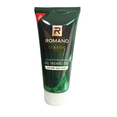 [HCM]Gel vuốt tóc Romano Classic Siêu cứng 150g