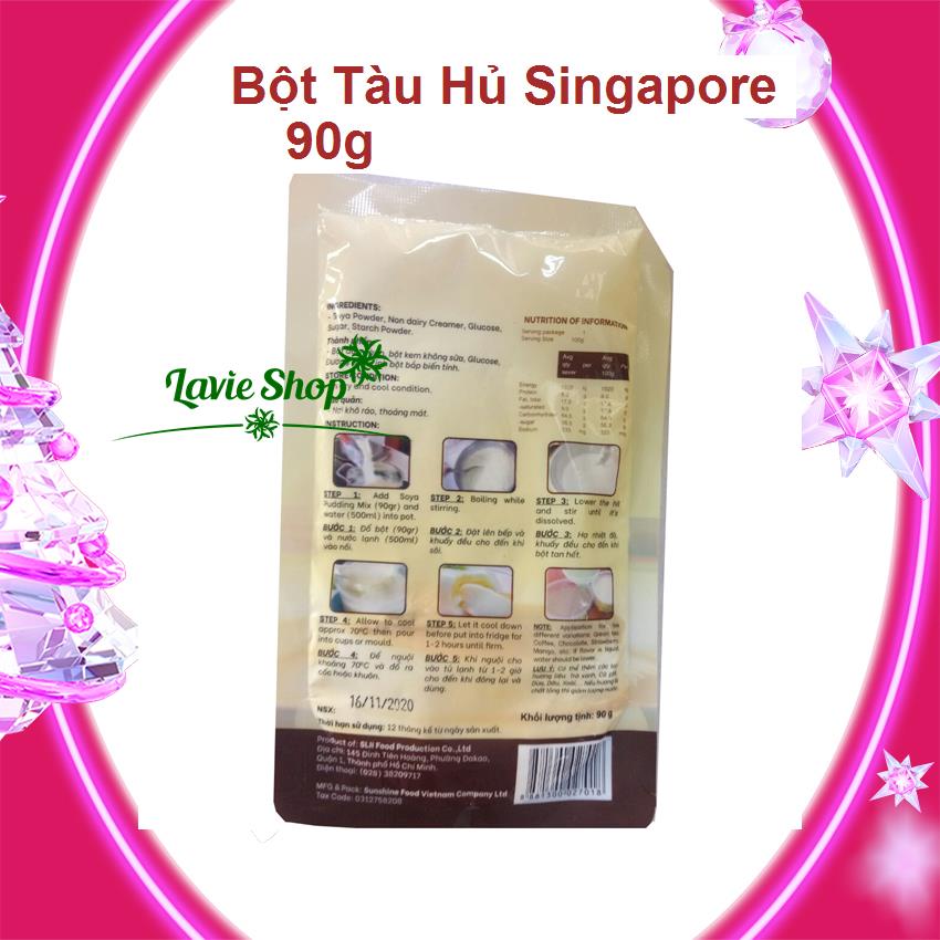 [HCM]Bột TÀU HỦ SINGAPORE - (SOYA Pudding đậu nành) 90g