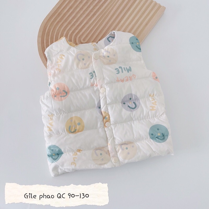 Áo phao Gile siêu nhẹ trẻ em