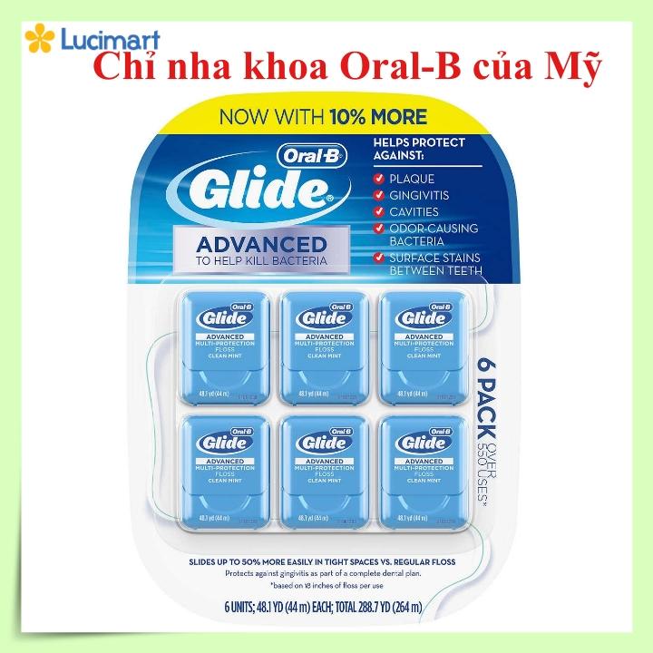 Chỉ nha khoa Oral B Glide Pro-Health Flosser [Hàng Mỹ]