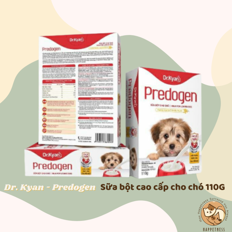 Sữa bột cho chó Predogen ⚜️𝑪𝒉𝒖𝒚𝒆̂𝒏 𝒃𝒊𝒆̣̂𝒕 𝒄𝒉𝒐 𝒕𝒉𝒖́ 𝒄𝒖̛𝒏𝒈⚜️ sữa dinh dưỡng cho Boss (110g - 400g)
