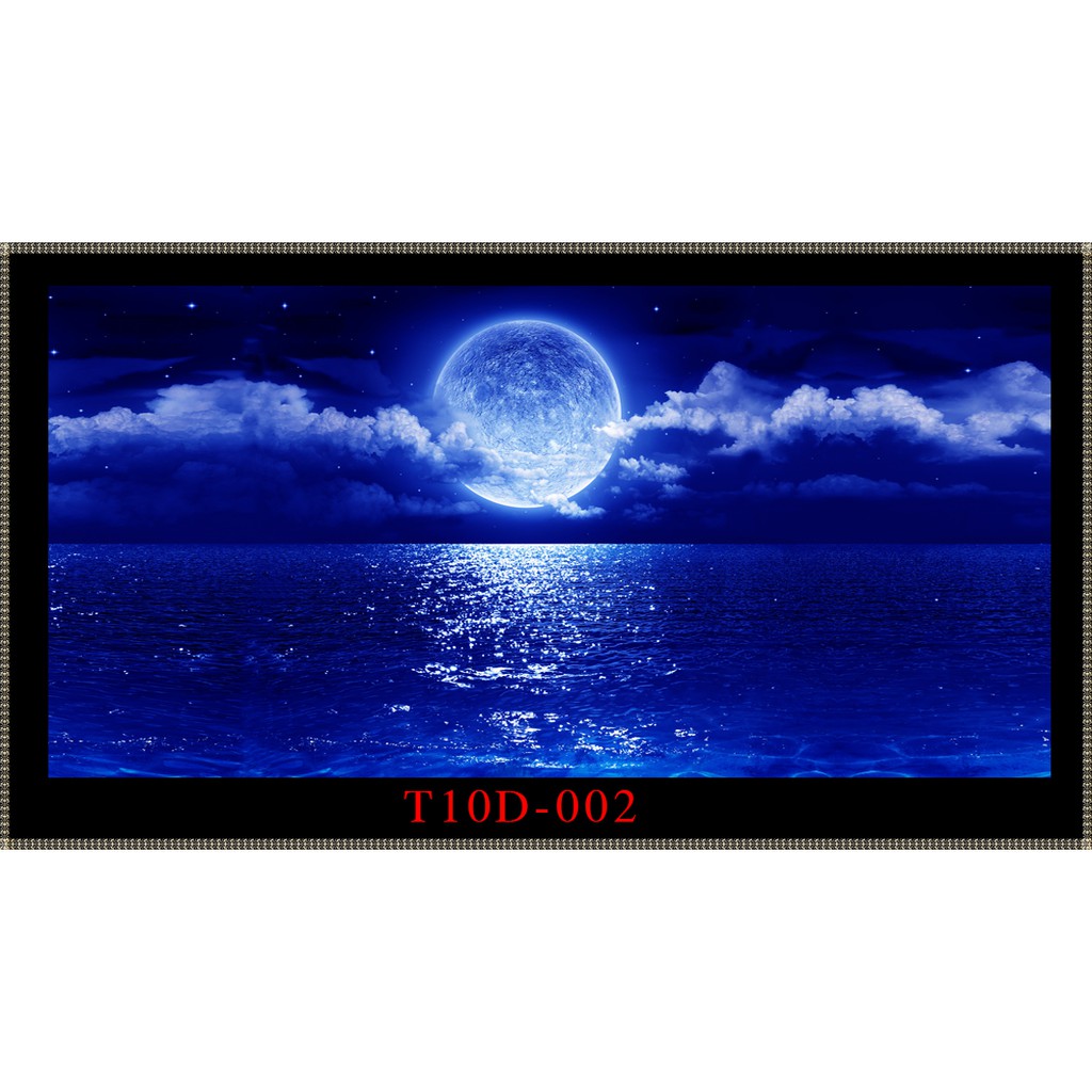 Tranh hồ cá 4D có keo sẵn