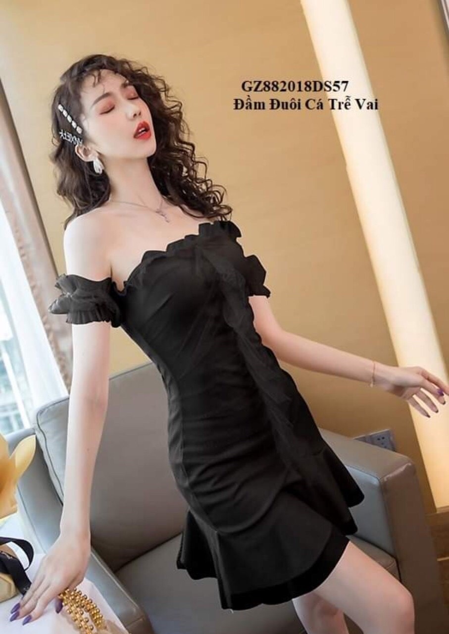 Váy đầm nữ đuôi cá cúp ngực