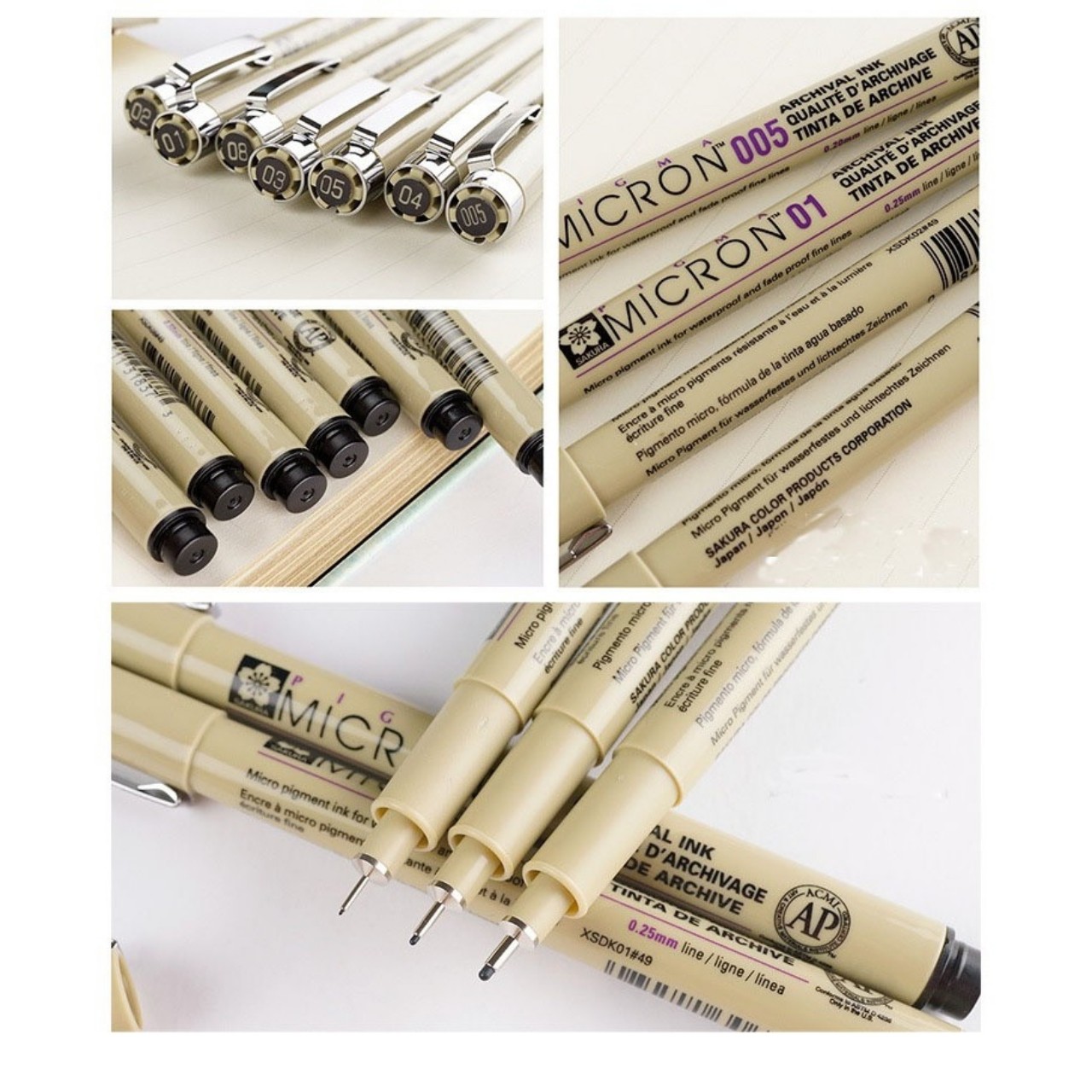 BÚT LINE KHÁNG NƯỚC SAKURA MICRON