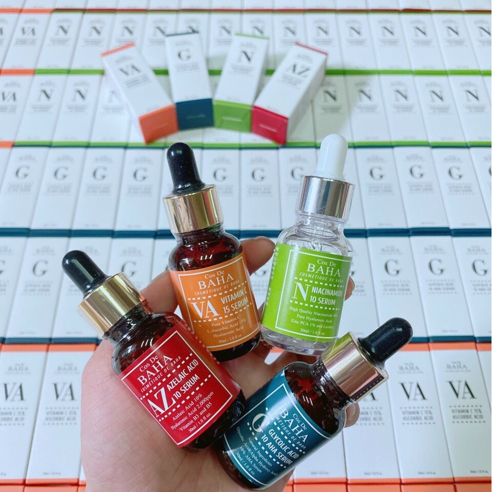 Serum Cos De BAHA Dưỡng Trắng Căng Bóng Da (5 màu lựa chọn)