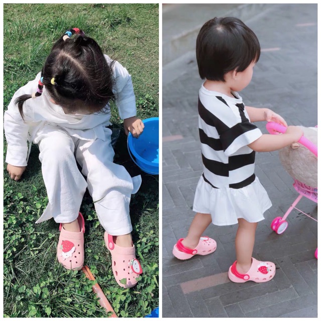 Dép sục cho bé Size 13,5-20,5cm