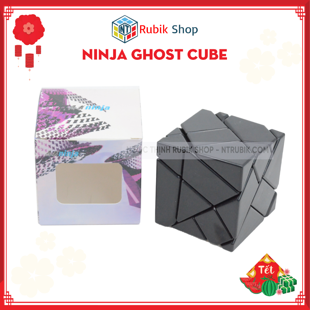 [Hoàn tiền 10%][Rubik Biến Thể] Rubik Ninja Ghost cube 3x3 đồ chơi thông minh