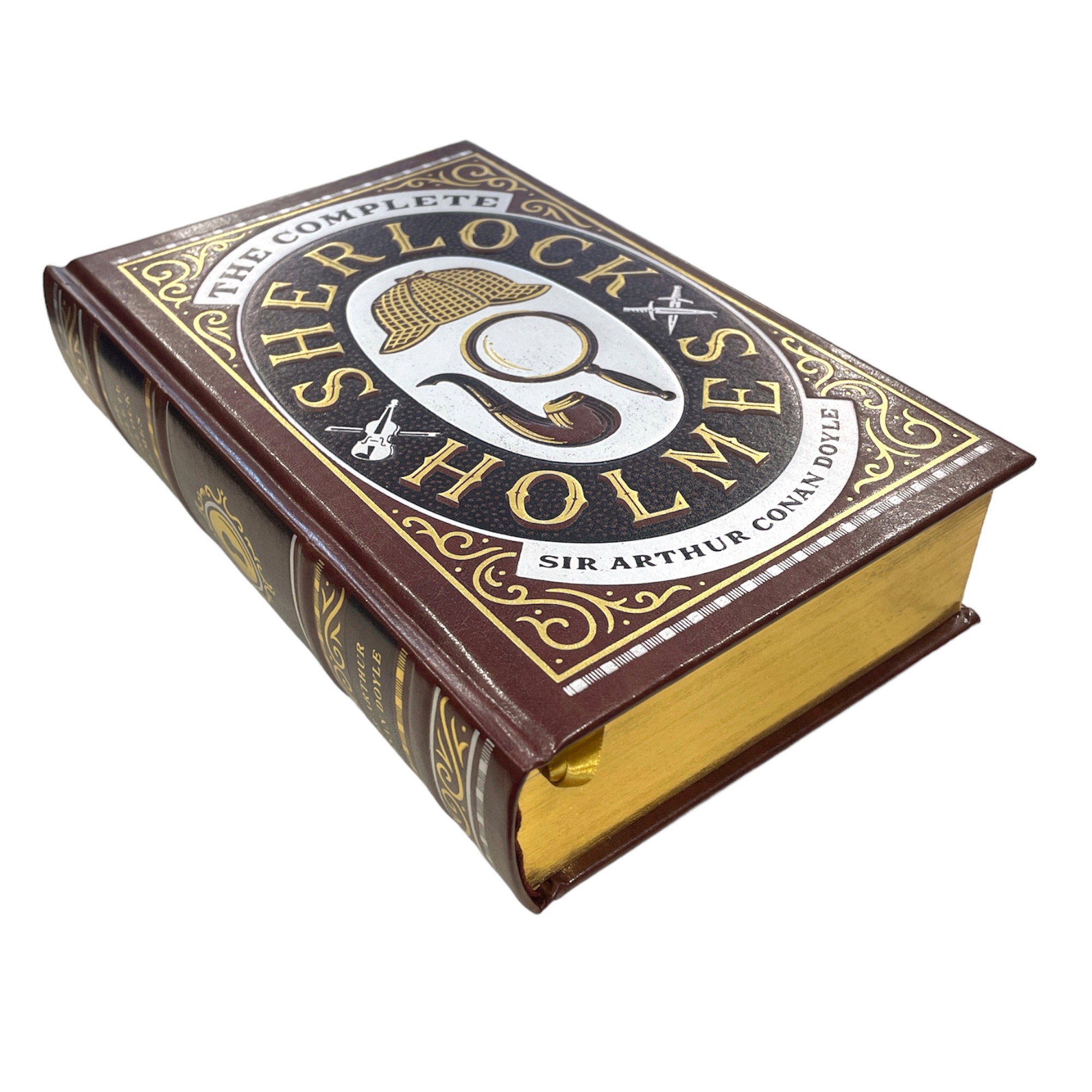 Artbook - Sách Tiếng Anh - The Complete Sherlock Holmes (Barnes & Noble Leatherbound Classic Collection)