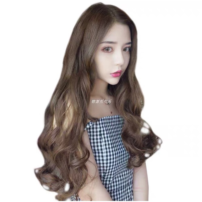 [Mã FAXANH1505 giảm 10K đơn 50K] 🌸FREESHIP🌸Tóc giả kẹp xoăn 50cm ms 033