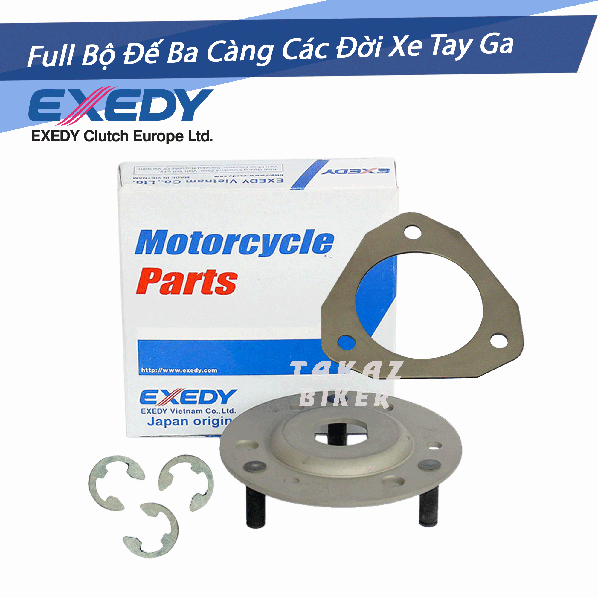 Full Bộ Đế Đựng Bố Ba Càng Các Đời Xe Tay Ga AB-Vison hoặc Grande tuỳ chọn sp