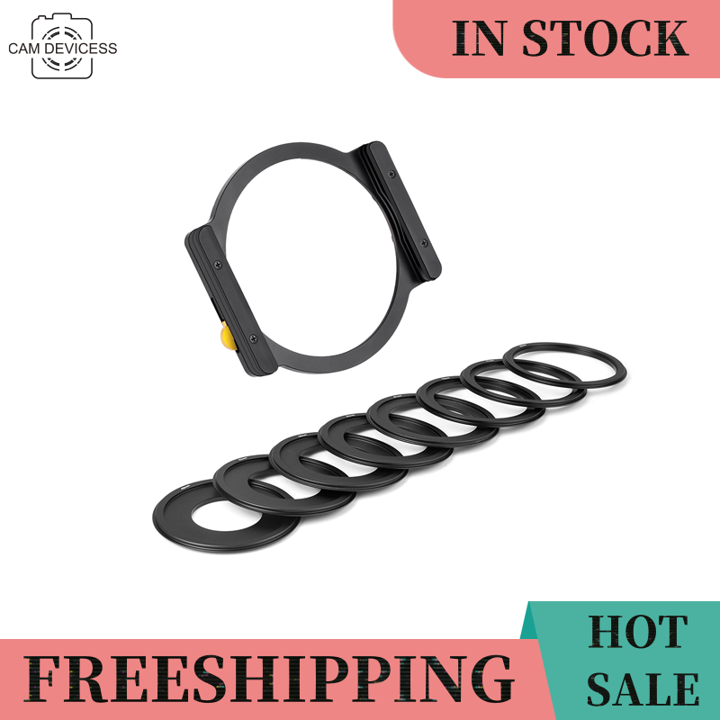 Giá Đỡ Bộ Lọc Vuông Kim Loại Khái Niệm K & F Vòng Đệm Lọc 49Mm 52Mm 58Mm 62Mm 67Mm 72Mm 77Mm 82Mm, Dành Cho Ống Kính Máy Ảnh DSLR ILDC
