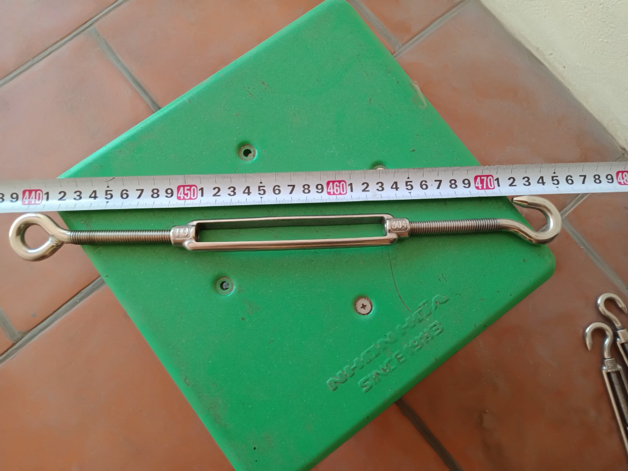 130k / 2cTăng đơ Inox 304 cho dây cáp 8-12 ly