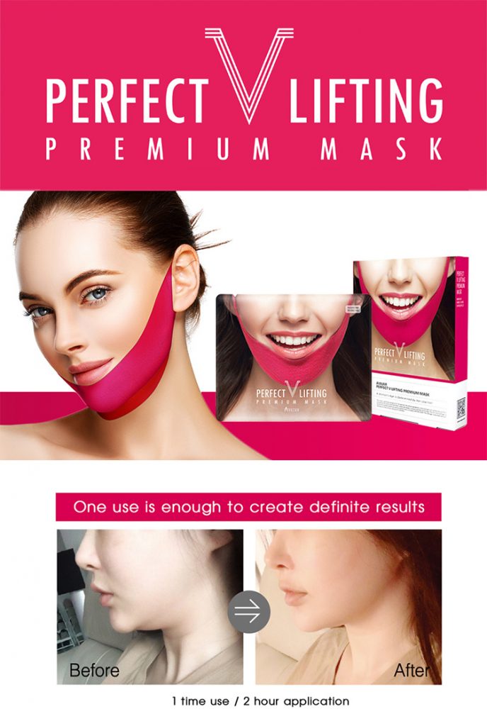 Mặt nạ làm V line Avajar Perfect V Lifting Premium Mask - 1 miếng