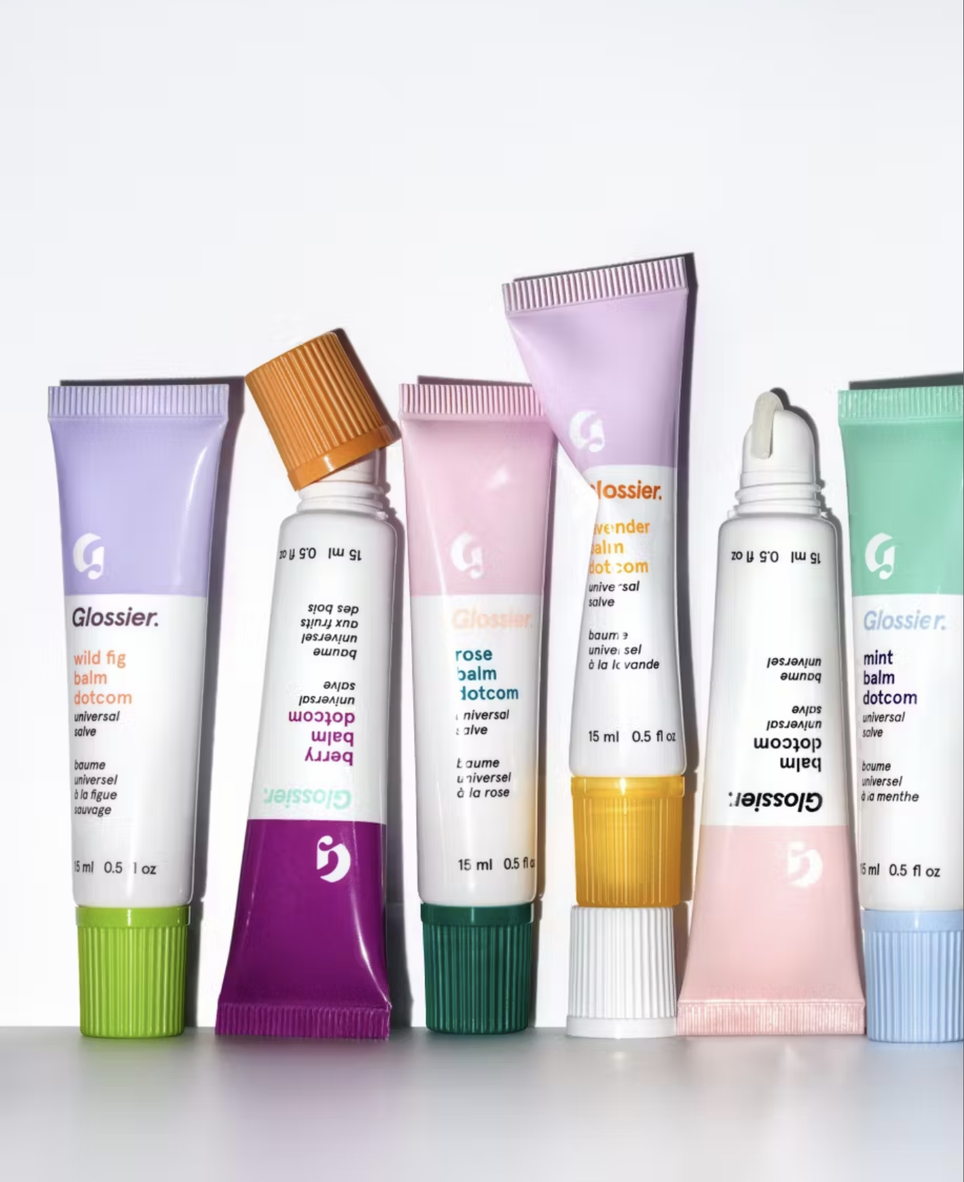 [MẪU MỚI] Dưỡng môi GLOSSIER Balm Dotcom - có sẵn full bộ màu 15ml