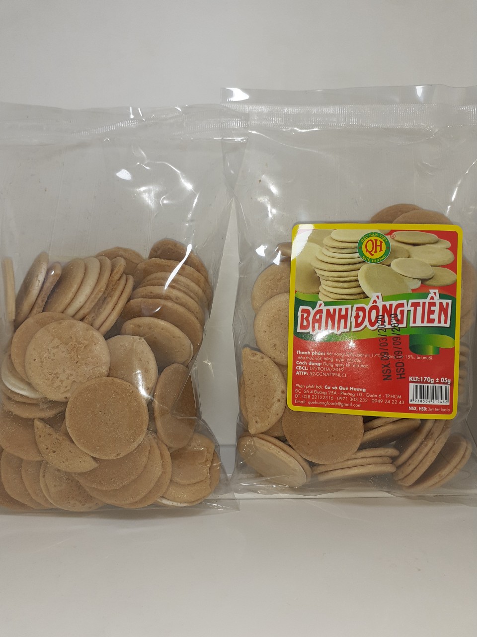 BÁNH ĐỒNG TIỀN 170g
