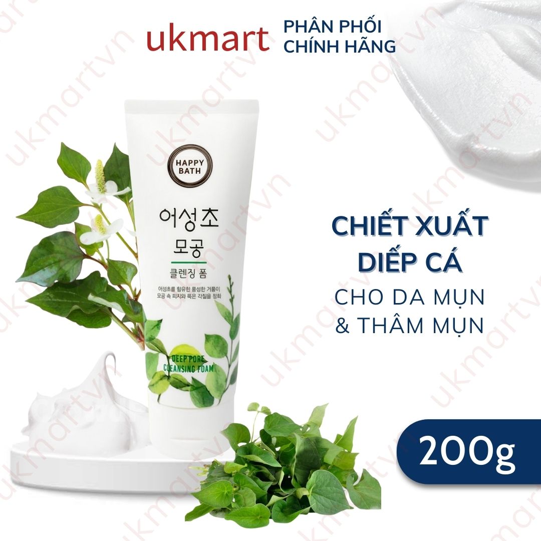 Sữa Rửa Mặt Happy Bath Mild Cleansing Foam 200ml