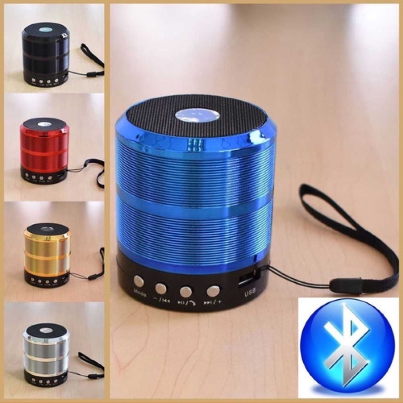 Loa Bluetooth Mini SPEAKER 887 Tặng Kèm Dây