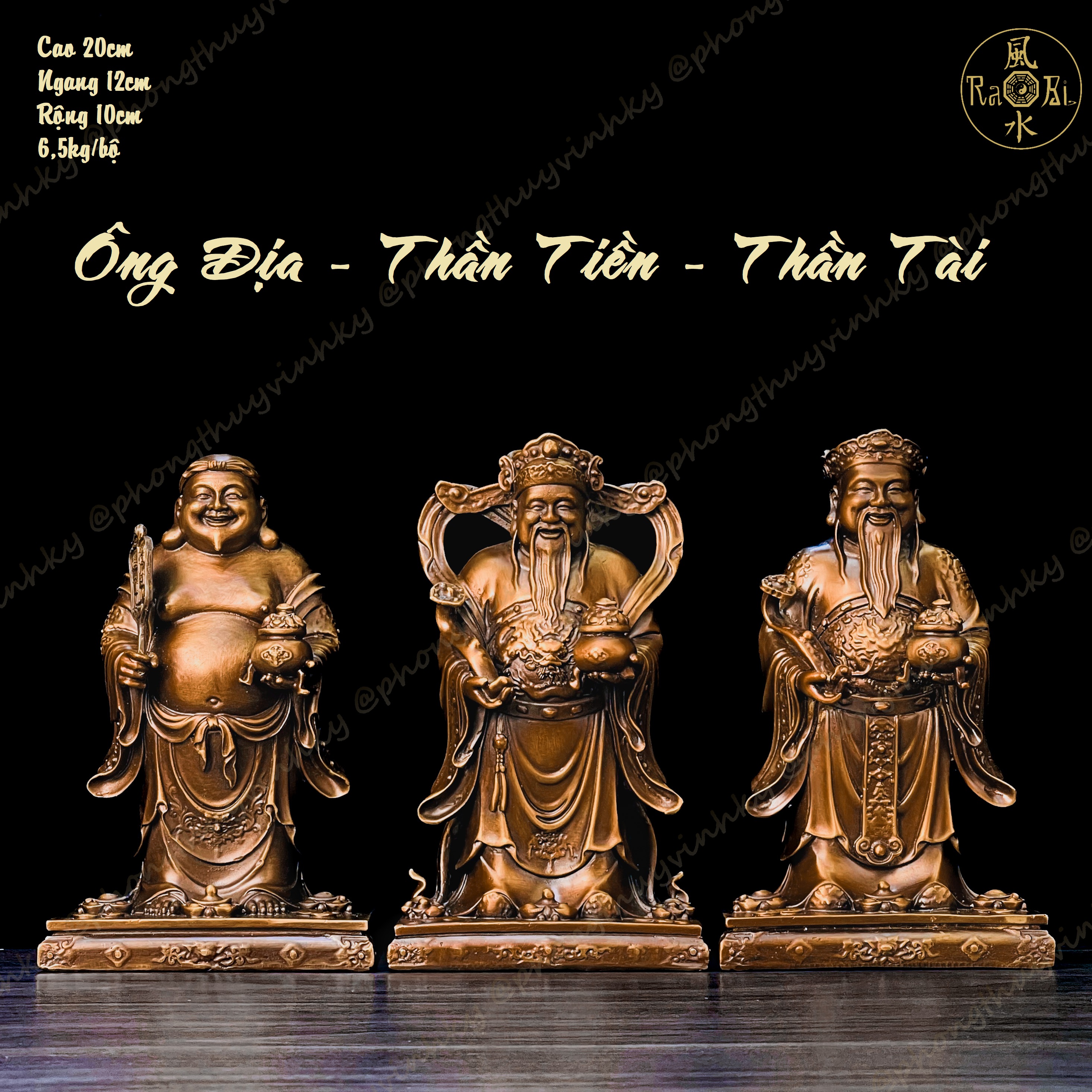 The triad-god of money-God of Fortune board-feng shui statue of wealth