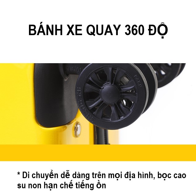 Vali Du Lịch Vịt Bduck Original size 20 inch 24 inch