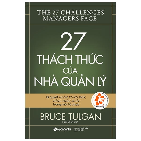 Fahasa - 27 thách thức của nhà quản lý