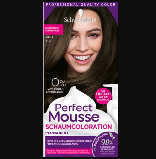 Thuốc nhuộm tóc dạng bọt Schwarzkopf Perfect Mousse của Đức
