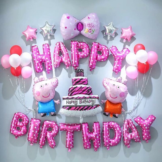 [HCM](GIAO HÀNG CỰC NHANH) - COMBO BÓNG BAY VÀ CHỮ TRANG TRÍ SINH NHẬT CỰC ĐẸP - PHỤ KIỆN TRANG TRÍ SINH NHẬT TIỆN LỢI - TẶNG KÈM 1 ĐỒ BƠM BONG BÓNG