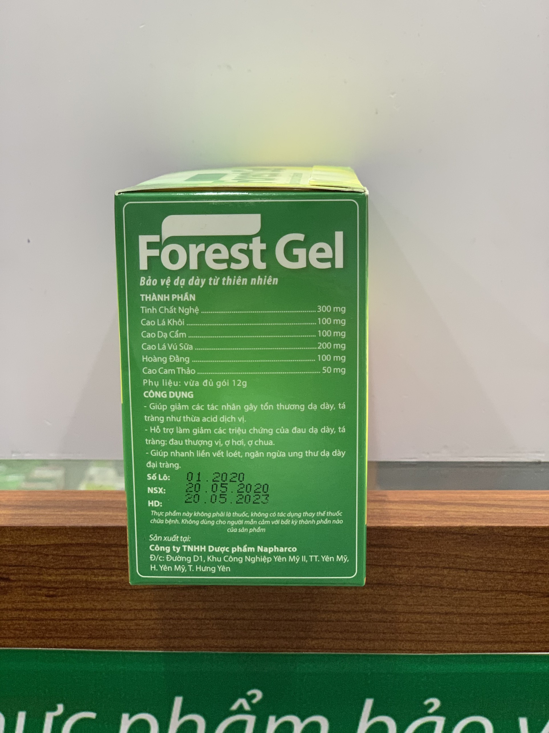 Thực Phẩm Chức Năng Bảo Vệ Dạ Dày Forest Gel