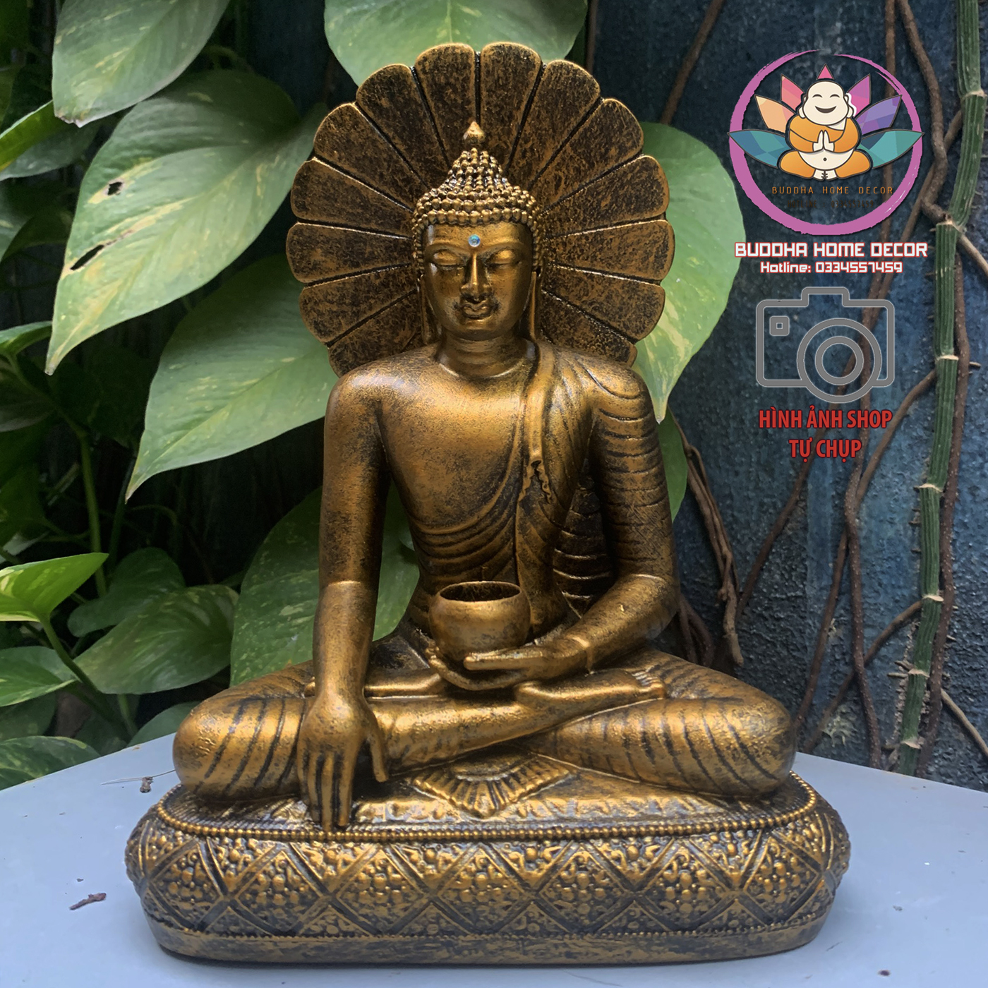 Tượng Phật Ngọc Bổn Sư 24 cm