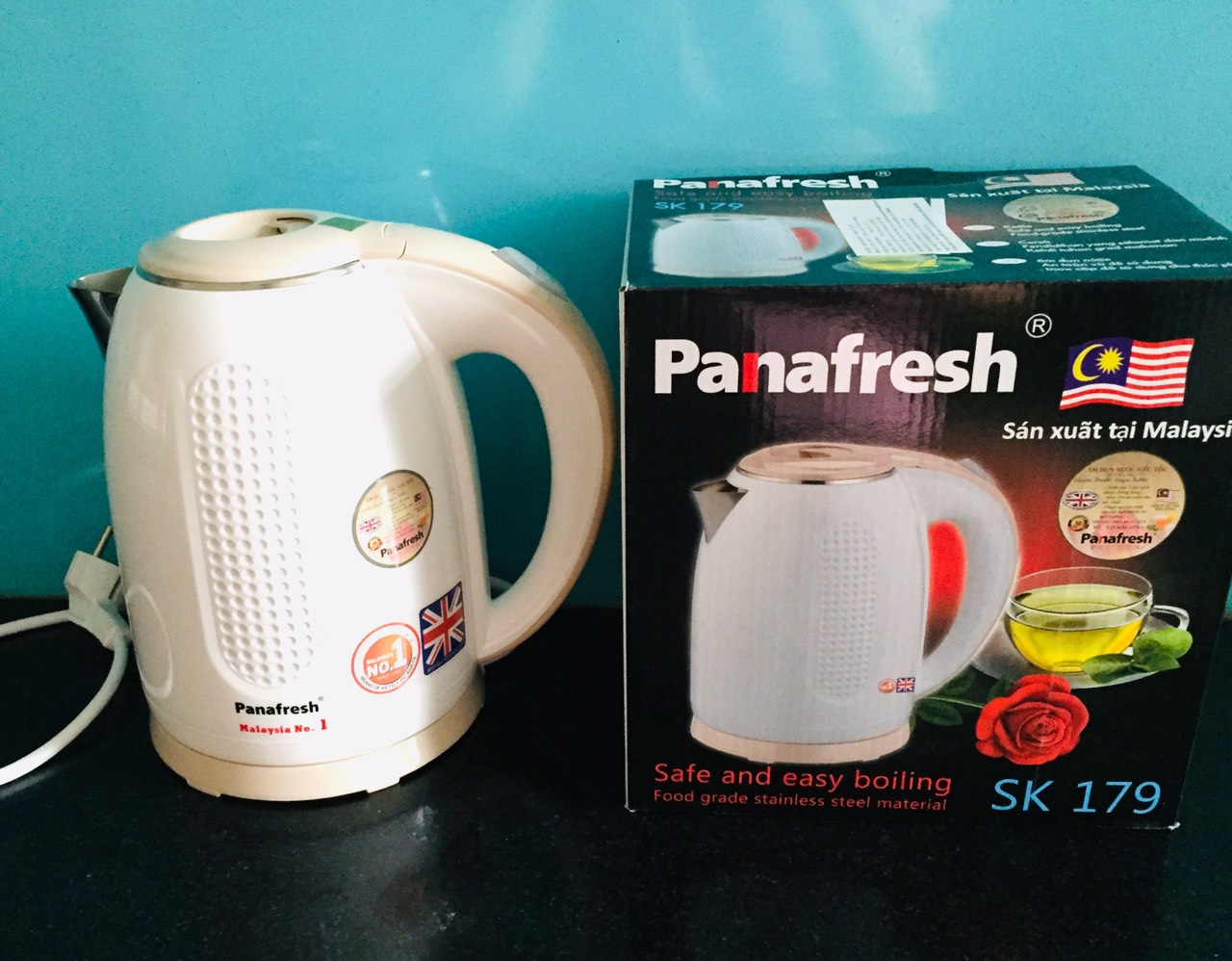 [HCM]Ấm siêu tốc Panafresh SK-179 dung tích 17L