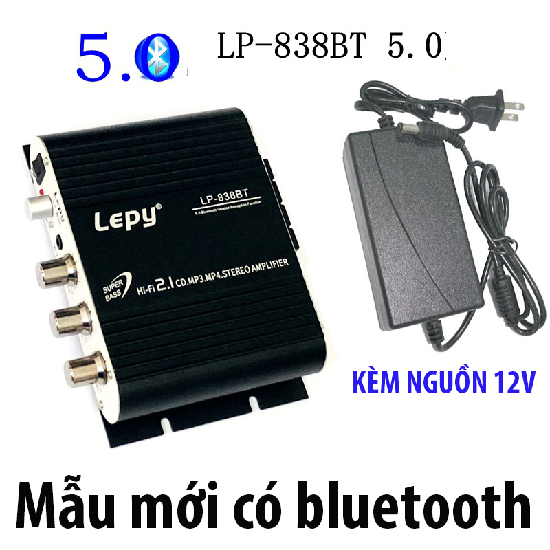 AMLY MINI LEPY LP-838 AMLY  838  - KÈM NGUỒN 12V3A (độ xe máy,xe tải ...)