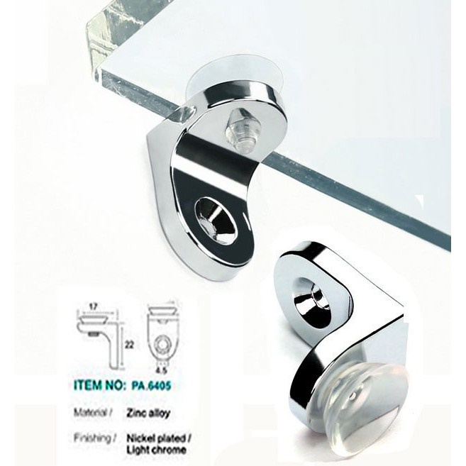 10 cái pas đỡ đợt gỗ, kính ( Bịch 10 con)