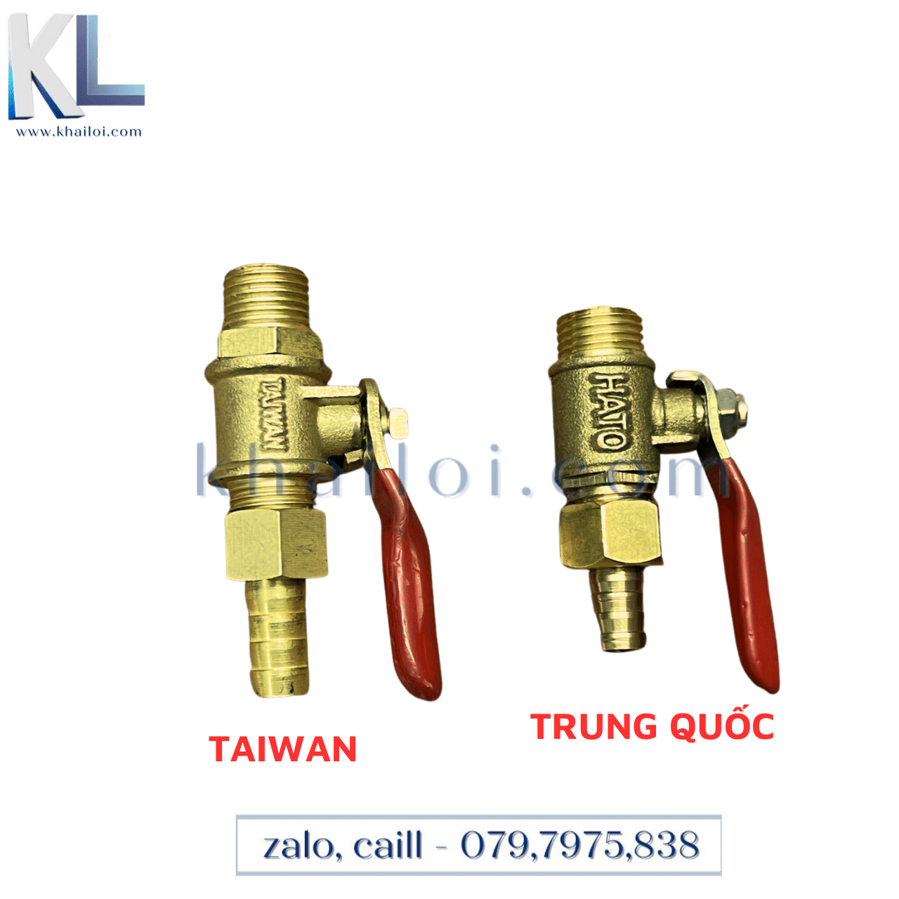 Van bi đồng tay nhỏ- van bi đuôi chuột