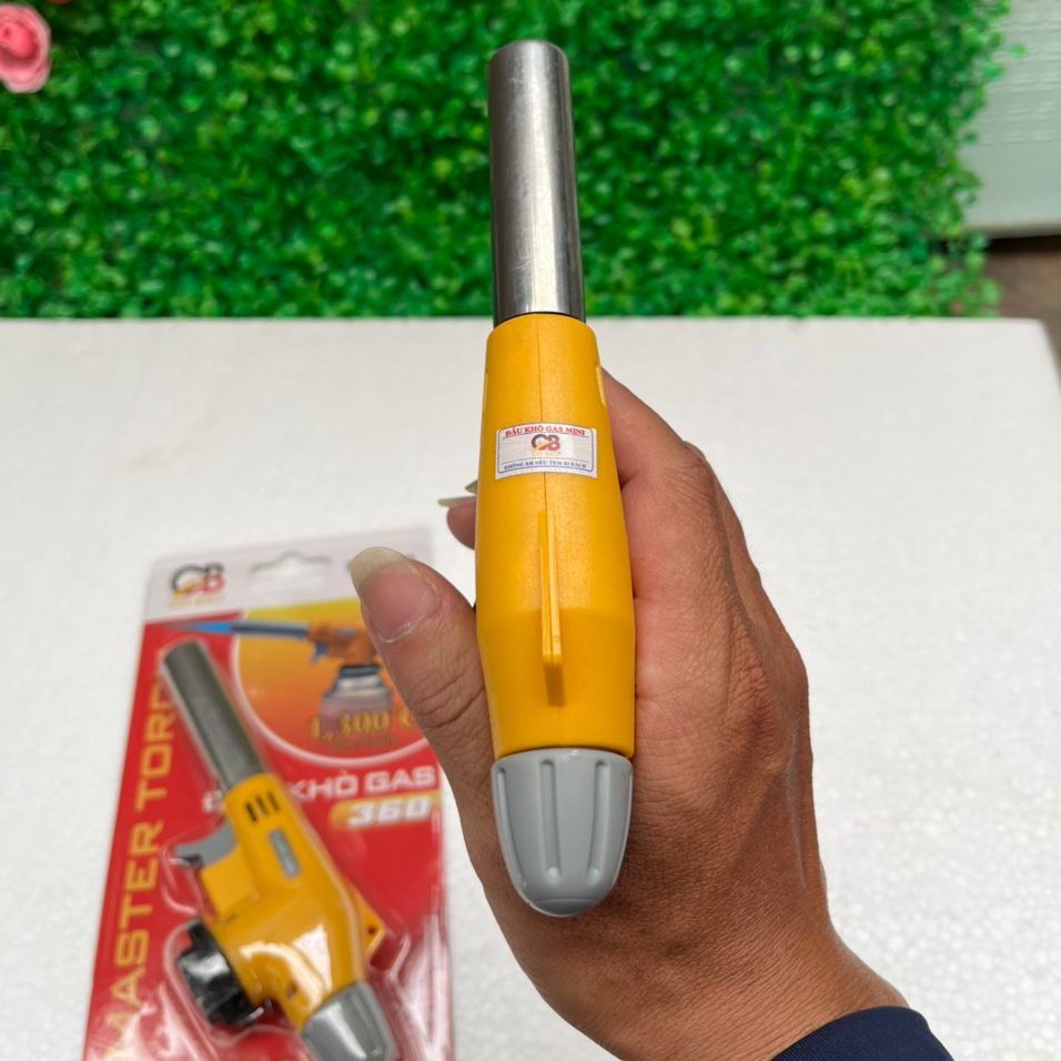 Đầu khò bình gas mini cầm tay, đánh lửa tự động