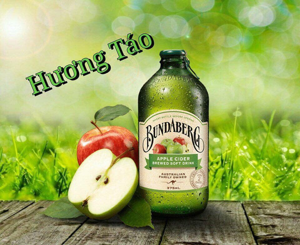 [Bình Dương] Nước ép có gas Bundaberg Apple Cider 375ml