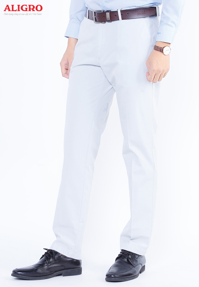 Quần kaki ALGK024 trắng ngà